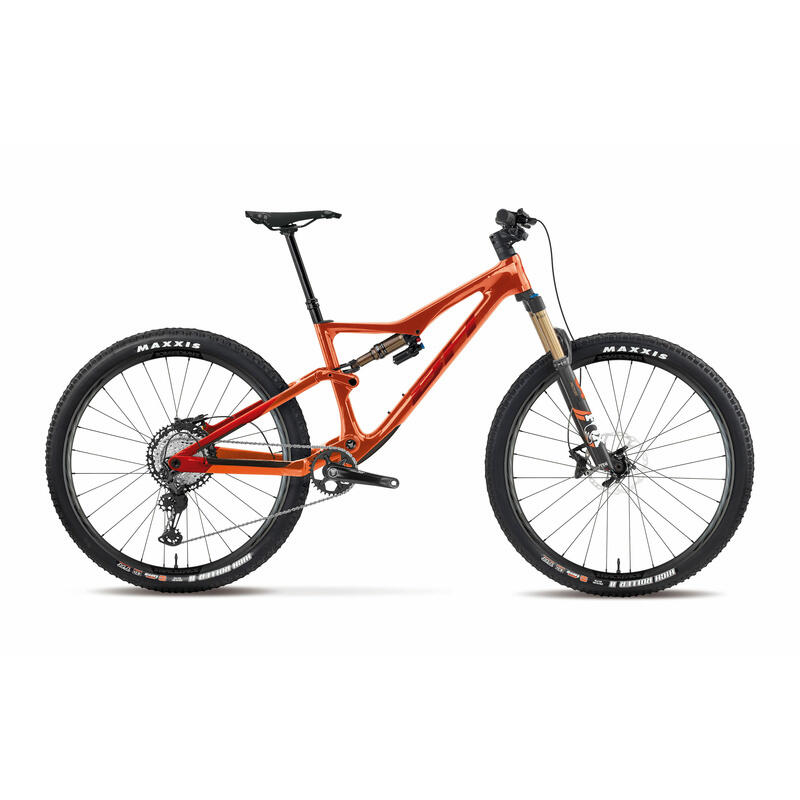 Bicicleta de montanha 29" Carbono BH Lynx Trail Carbon 9.5 Laranja-Vermelho