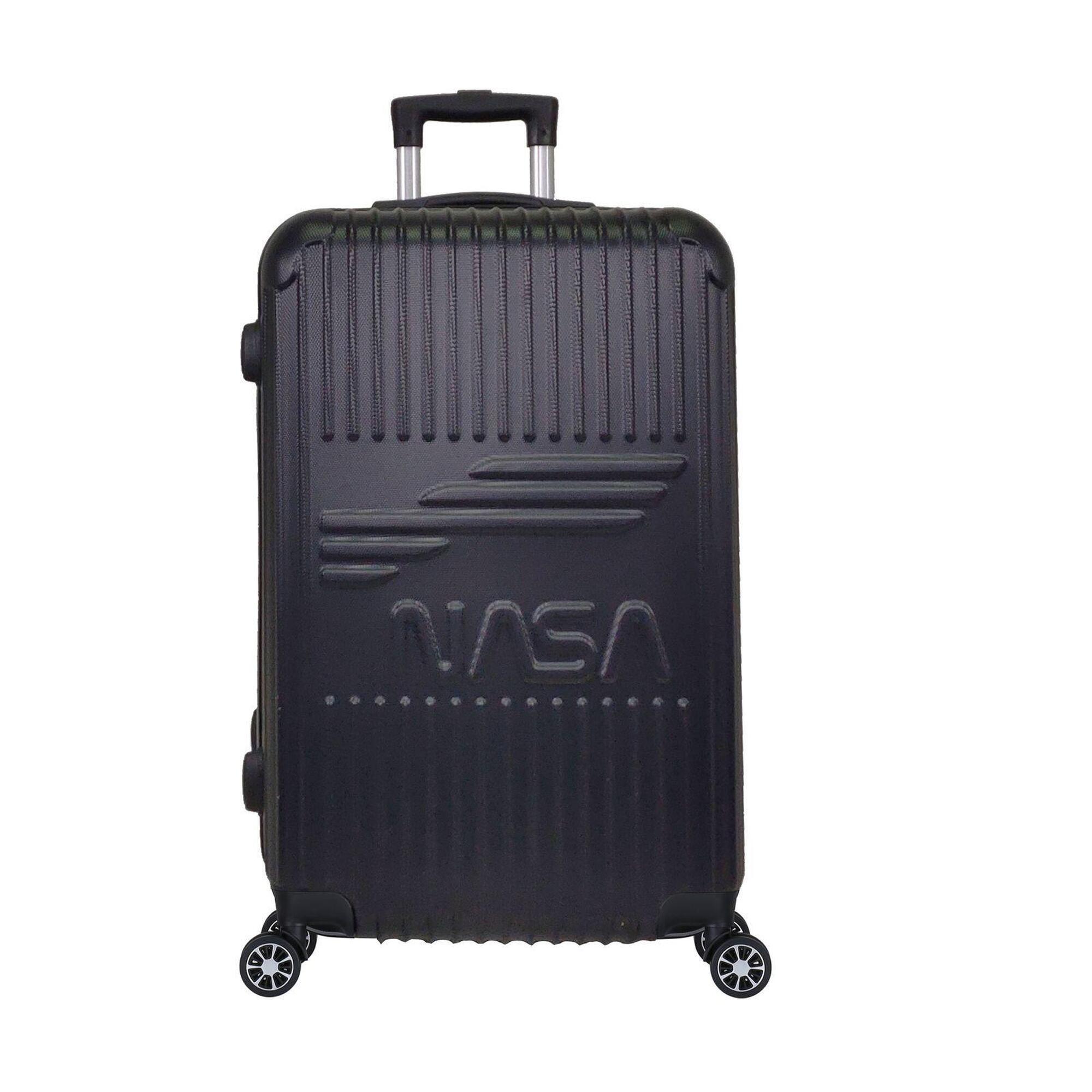Nasa - Valise Moyen Séjour 65cm Enter Black/65 - Valise À Roulettes - Noir - 65 L - Decathlon