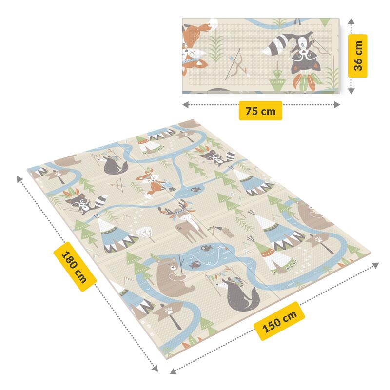 Saltea educativă pentru bebeluși Boho dream