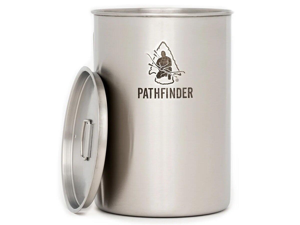 PATHFINDER Pathfinder Edelstahl-Trinkbecher 1,42 L mit Deckel