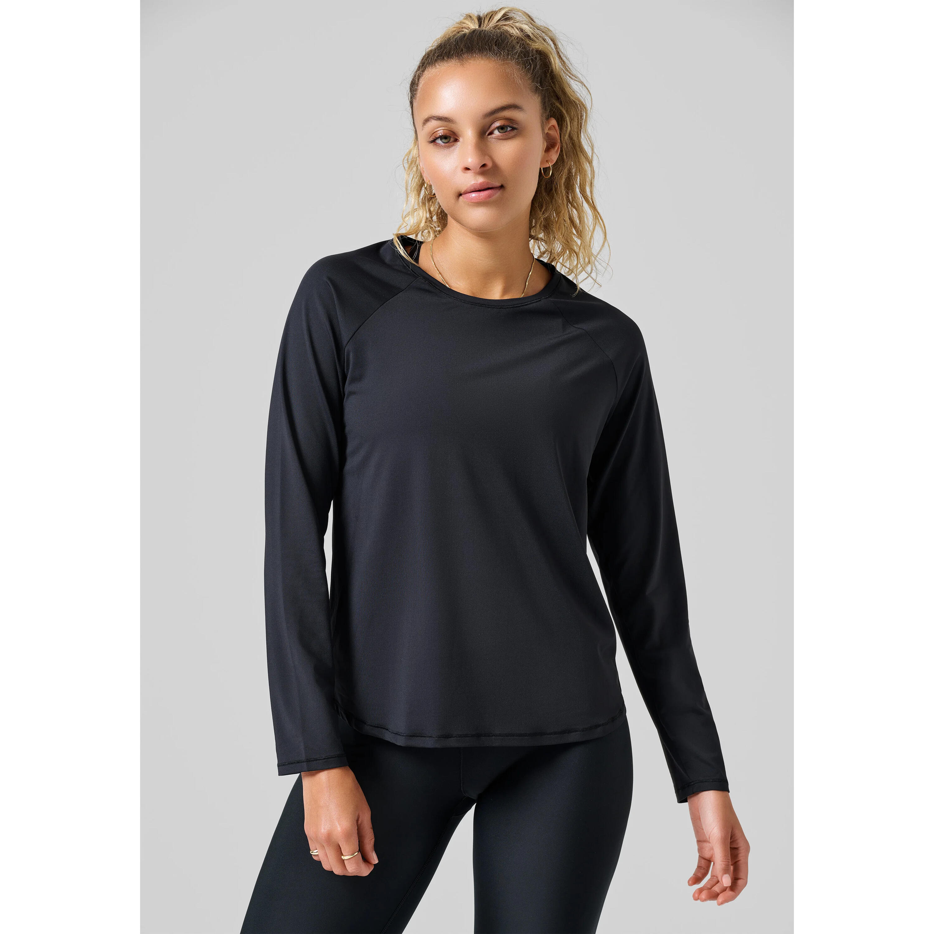 Damski jersey z długim rękawem Casall Essential 2/4