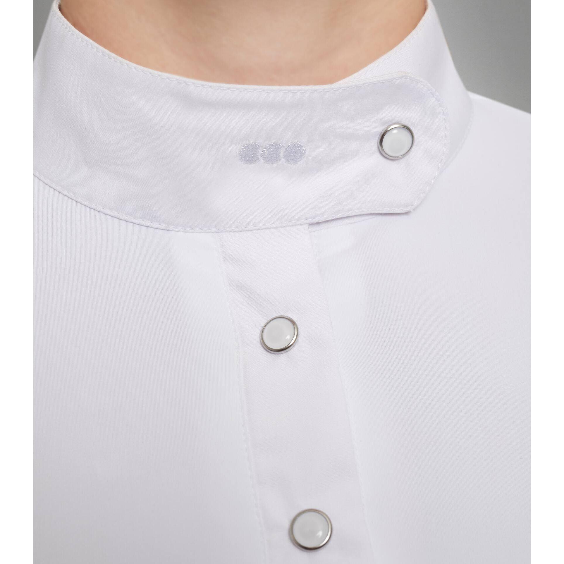 Lycra wedstrijdpolo met lange mouwen voor meisjes Premier Equine Rossini 3/4