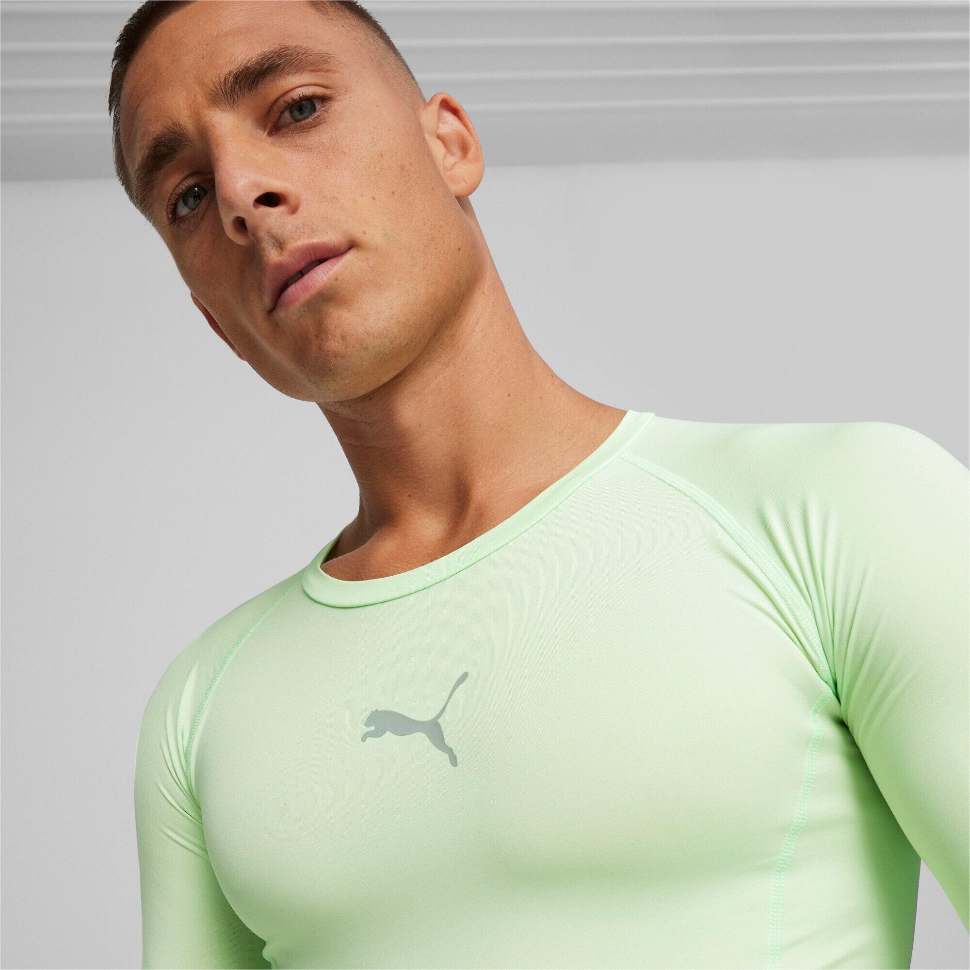 Puma Liga Baselayer Trikot Langarm Herren - Mintgrün 5/6
