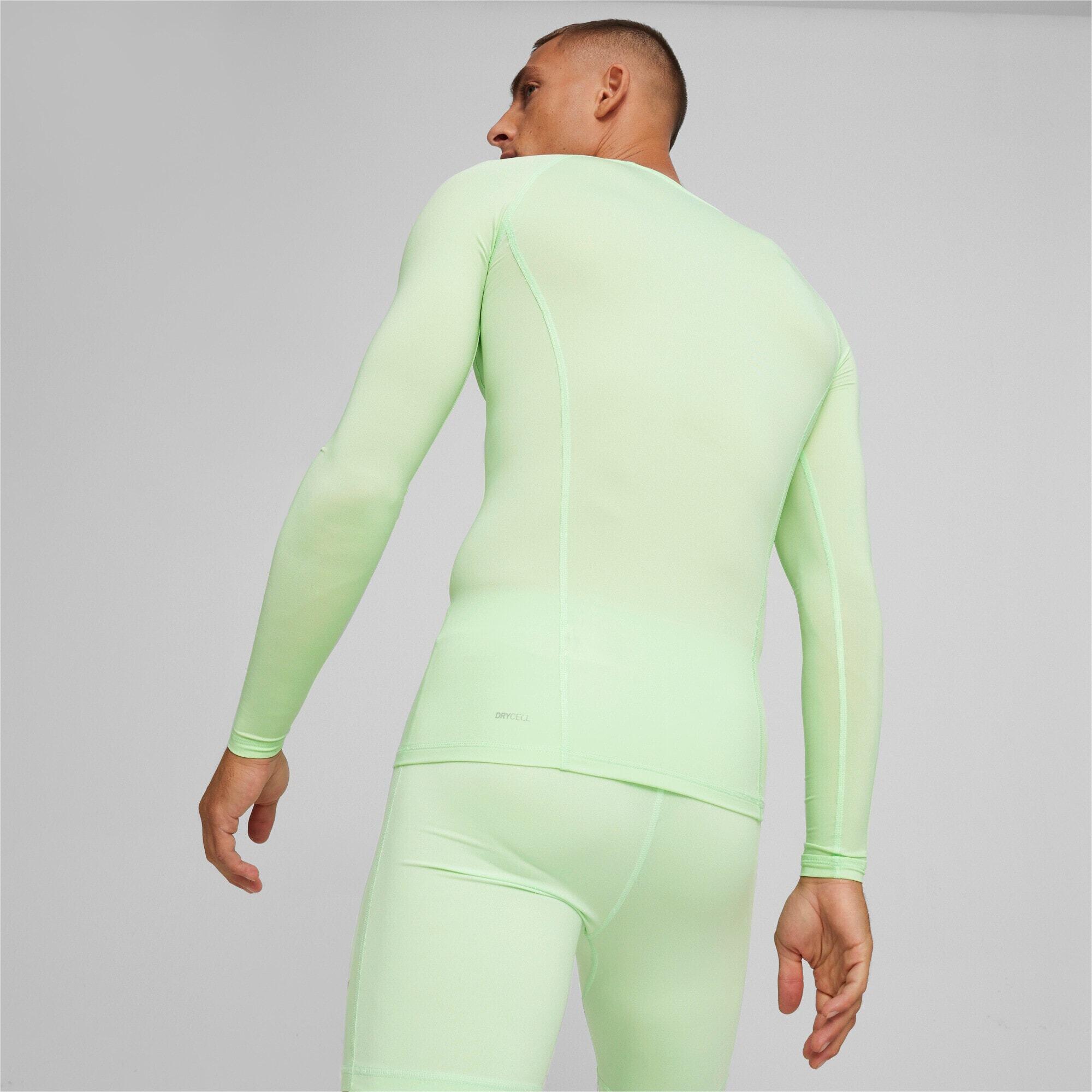 Puma Liga Baselayer Trikot Langarm Herren - Mintgrün 4/6
