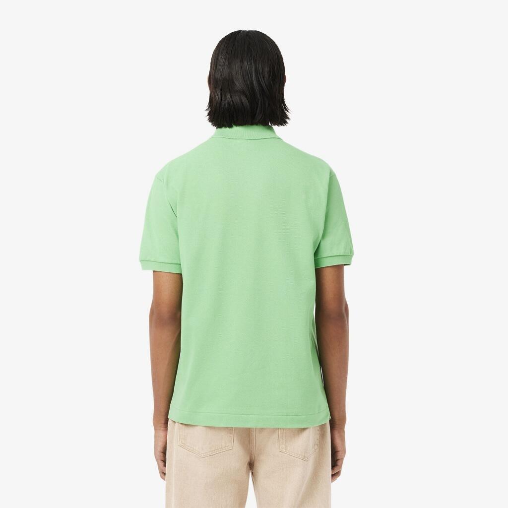 Lacoste Model L1212 Short Sleeved Ribbed Collar S Kleur Groen 3/6