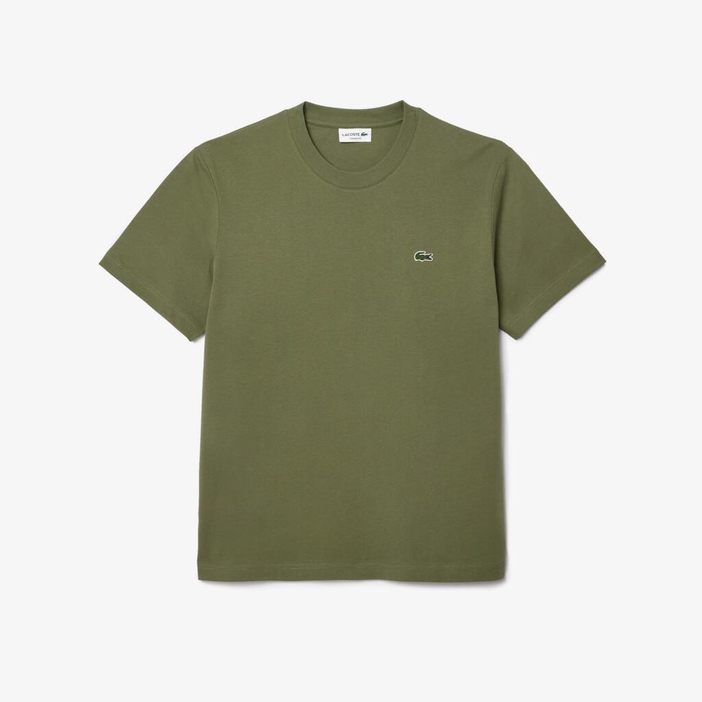 T-shirt Lacoste Modèle Th7318 Tee-shirt Couleur Vert 2/5
