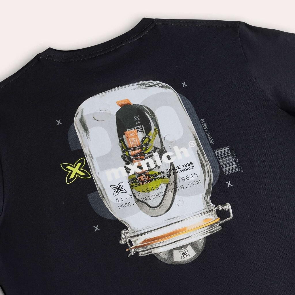 T-shirt Munich Modèle Oversize T-shirt Lab Couleur Noir 3/5