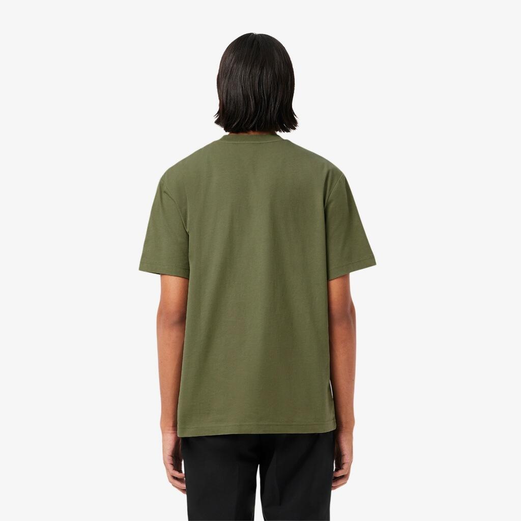 T-shirt Lacoste Modell Th7318 Tee-shirt Farbe Grün 3/4