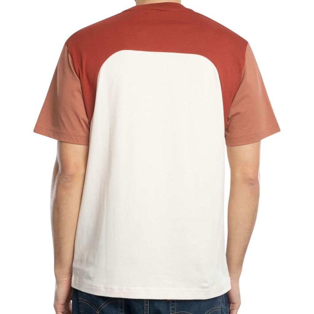 T-shirt Lacoste Modèle Tee-shirt Couleur Bordeaux 3/4