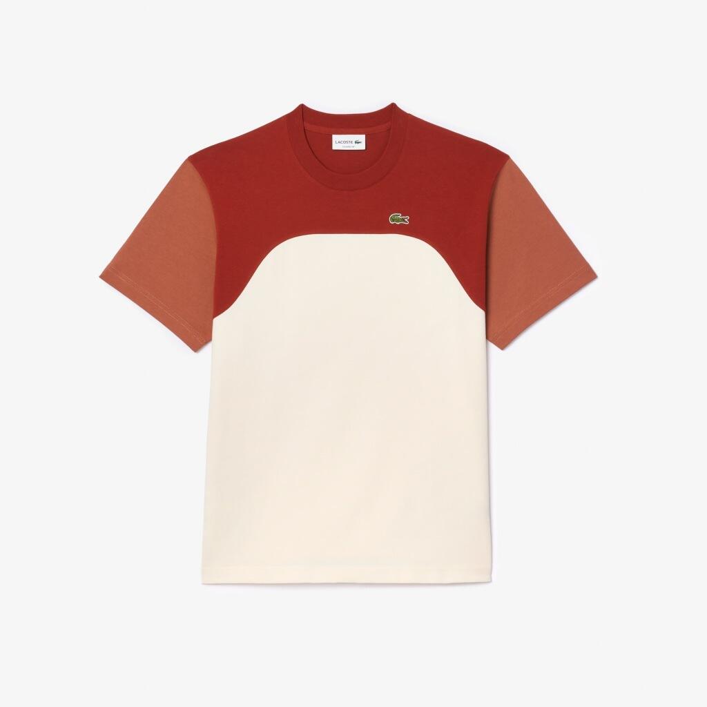 T-shirt Lacoste Modèle Tee-shirt Couleur Bordeaux 2/4