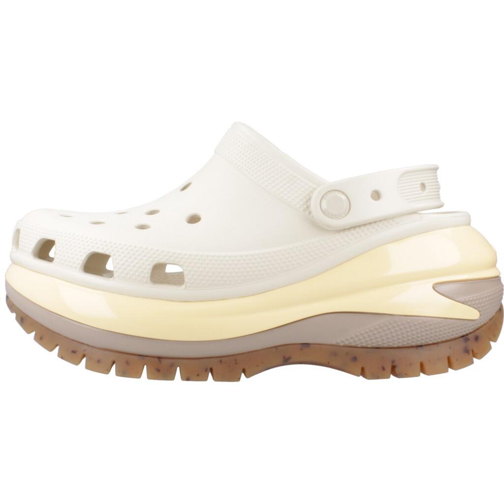 Infradito Crocs Modello Classic Mega Crush Clog Colore Beige 2/5