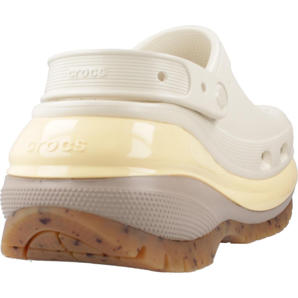 Infradito Crocs Modello Classic Mega Crush Clog Colore Beige 3/5
