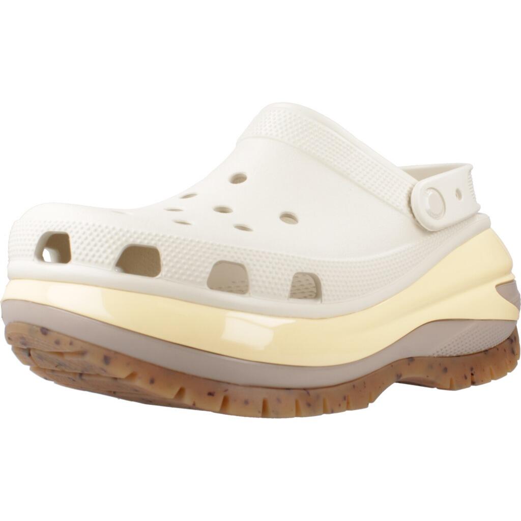 CROCS Chinelos Crocs Modelo Classic Mega Crush Clog Cor Beis