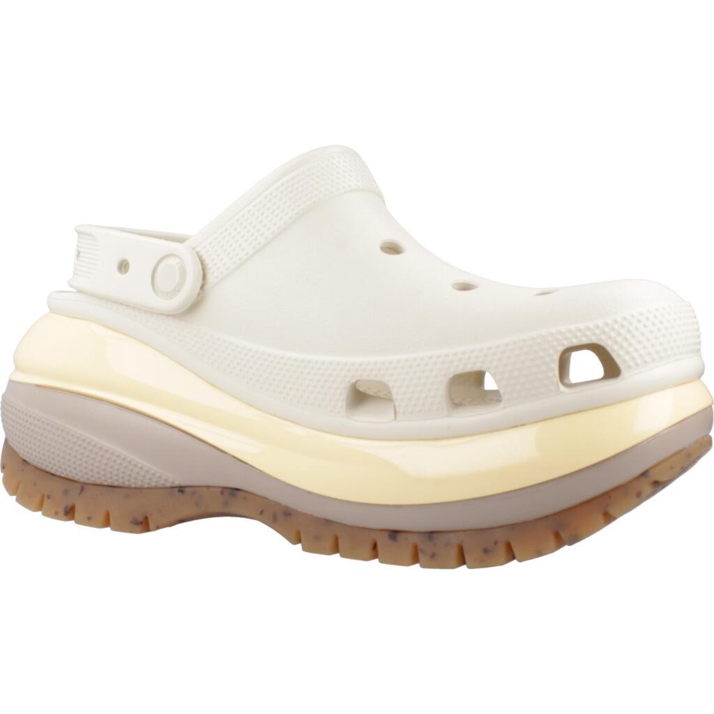 Infradito Crocs Modello Classic Mega Crush Clog Colore Beige 5/5
