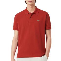 Lacoste Modèle L1212 Short Sleeved Ribbed Collar S Couleur Bleu