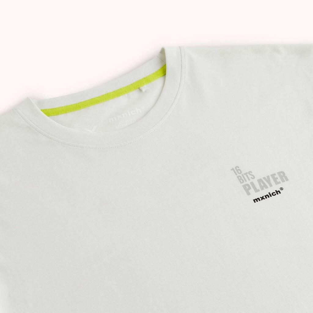 T-shirt Munich Model Oversize T-shirt Gamer Kleur Wit 3/4