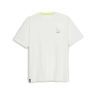 T-shirt munich model oversize t-shirt gamer kleur wit