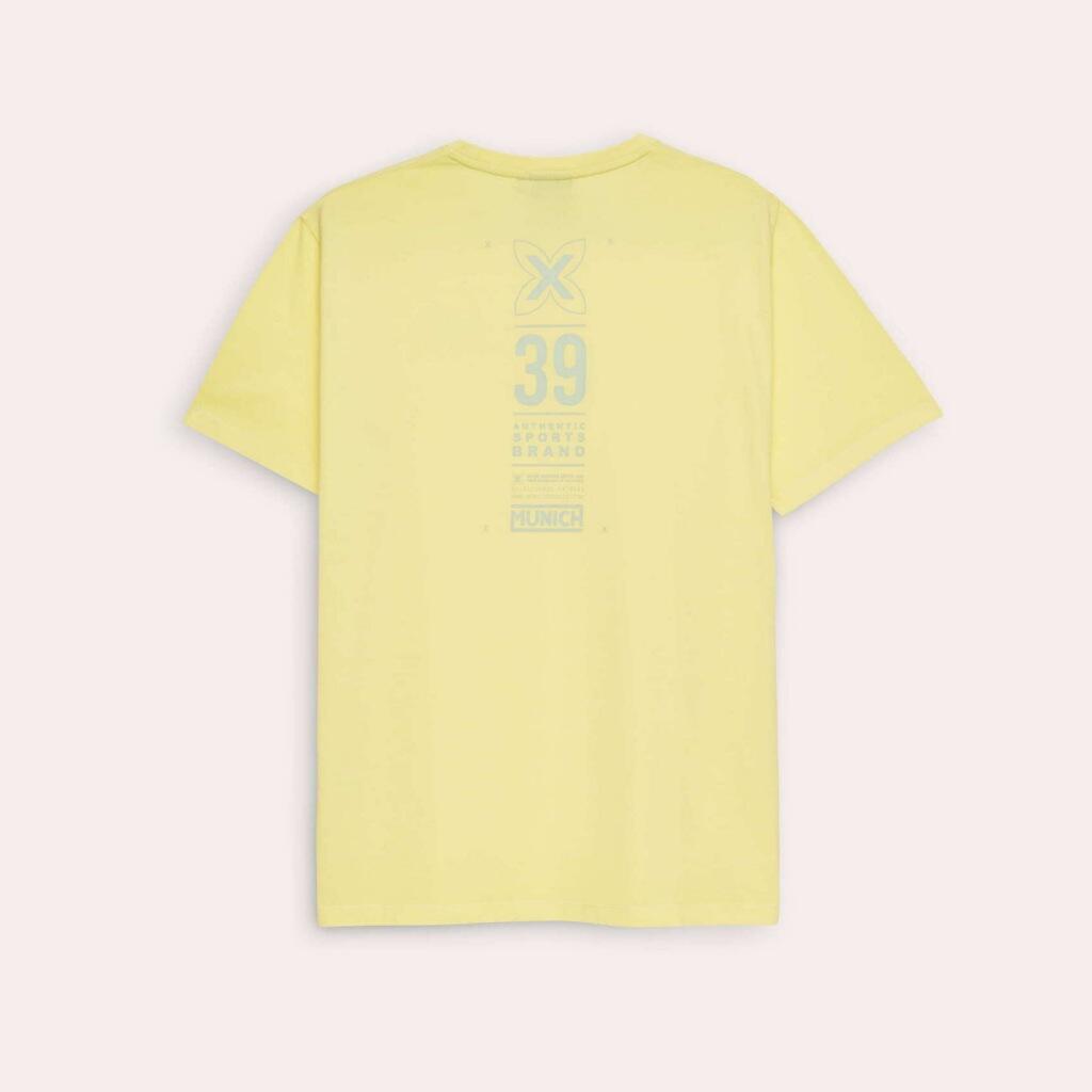 T-shirt Munich Modèle Regular T-shirt Heritage Couleur Jaune 2/4