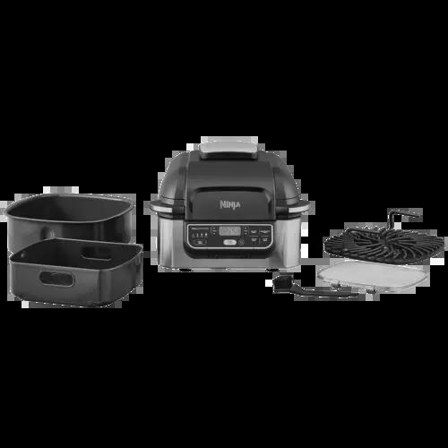 Grătar electric de interior și airfryer Foodi AirGrill AG301, 40°- 265°C, 1760W