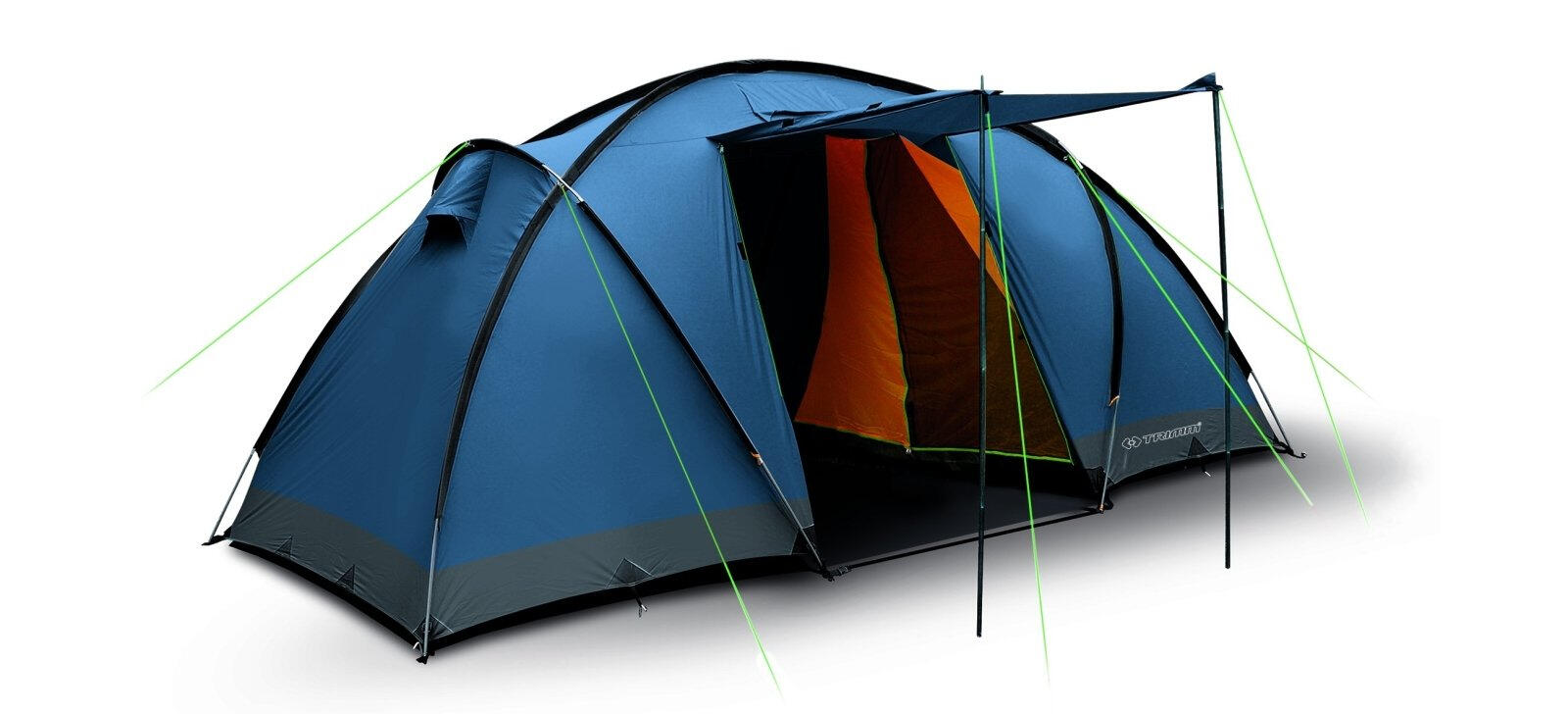 Cort Trimm Comfort II dark lagoon dark grey, 4-6 persoane