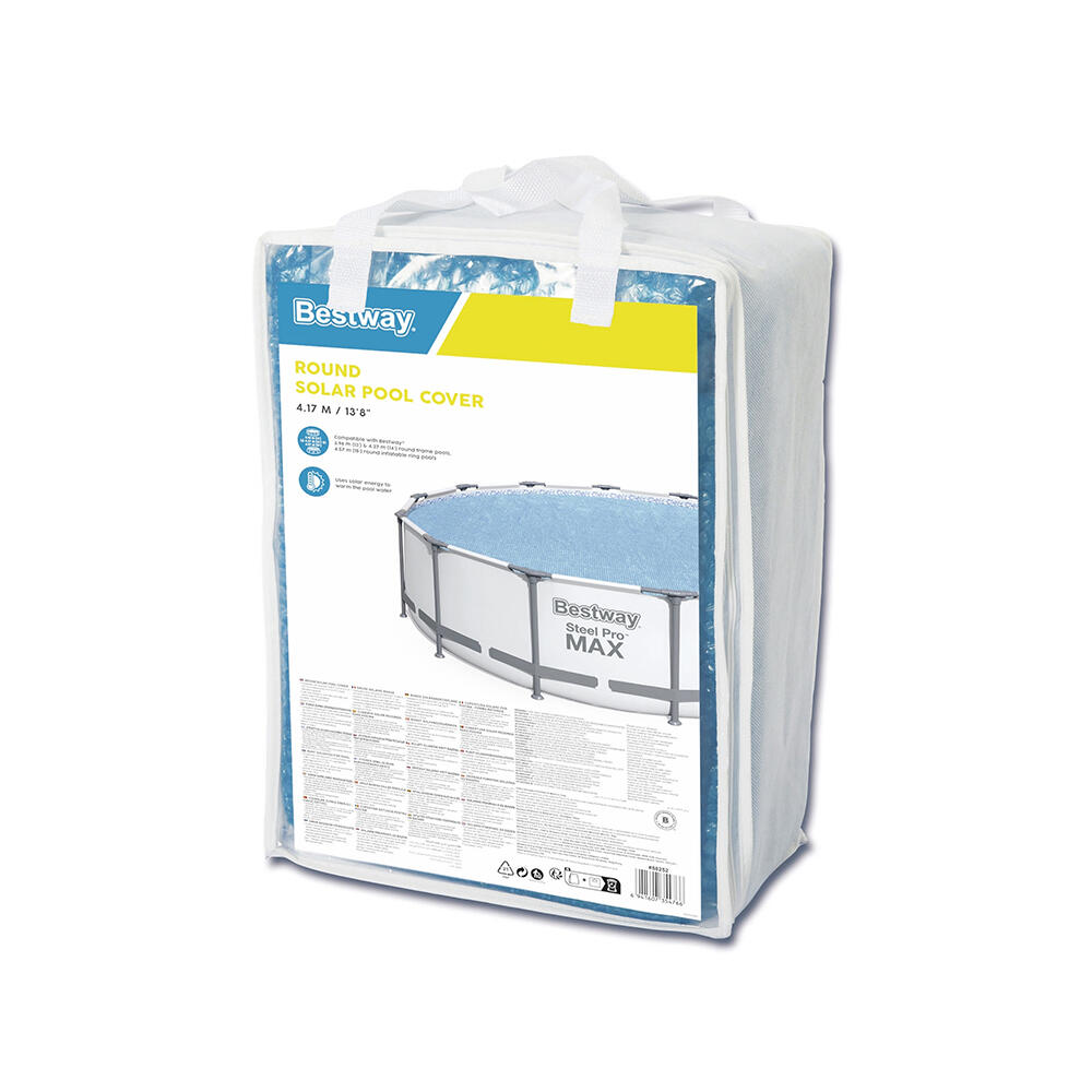 Bâche solaire Flowclear Bestway ronde 4,17 m pour piscines 3,96–4,57 m 3/7