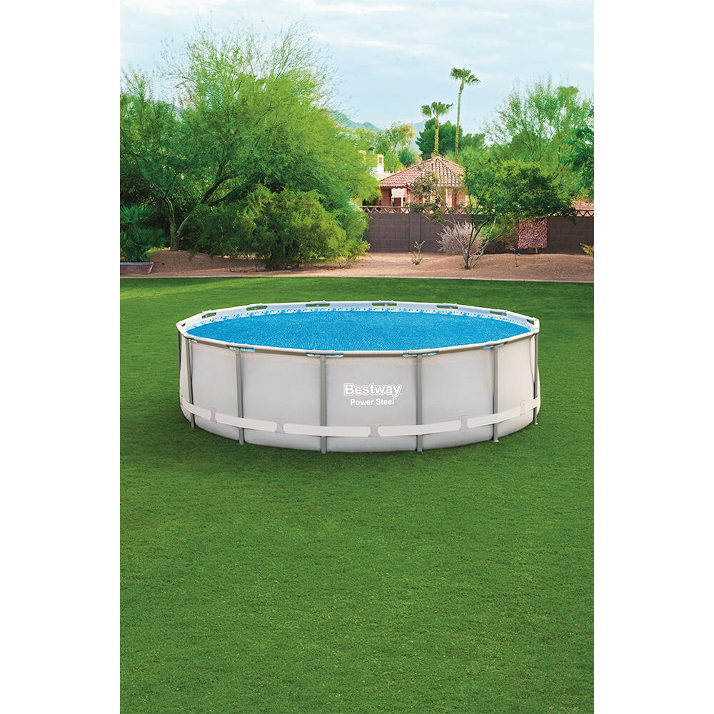 Bâche solaire Flowclear Bestway ronde 4,17 m pour piscines 3,96–4,57 m 5/7