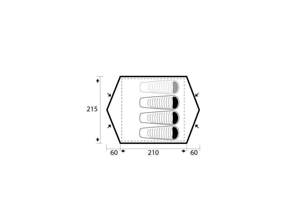 Zelt Trimm GLOBE-D 3/7