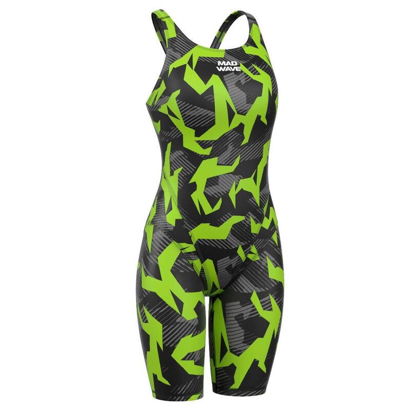 Combinaison Mad Wave Bodyshell Openback X7 - Vert - Taille 3XS