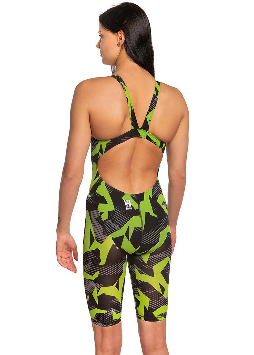 Mad Wave Bodyshell Openback X7 Kneesuit - Green 2/6