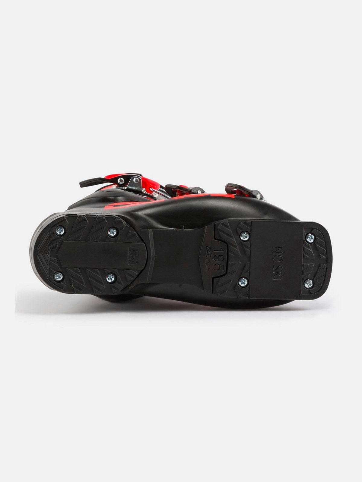 Buty narciarskie dziecięce LANGE RSj 50 - Black/Electric Red 5/7
