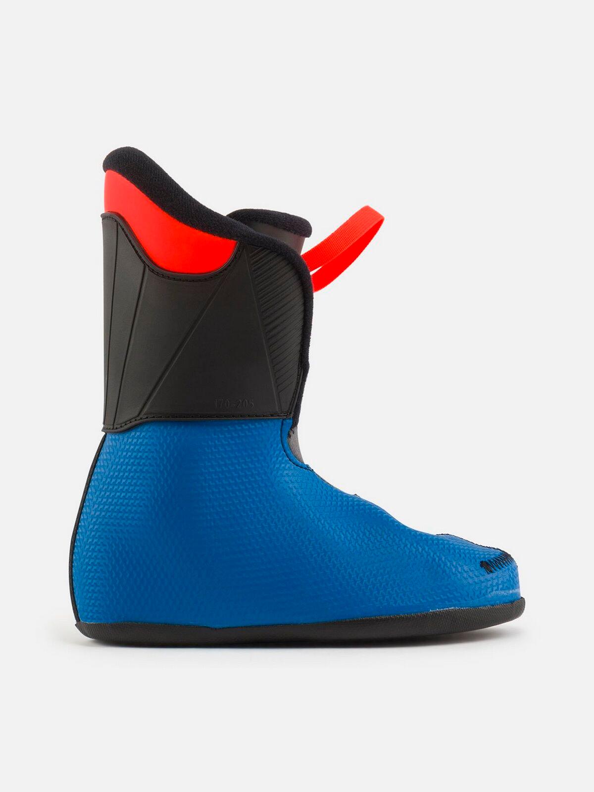 Buty narciarskie dziecięce LANGE RSj 50 - Black/Electric Red 6/7