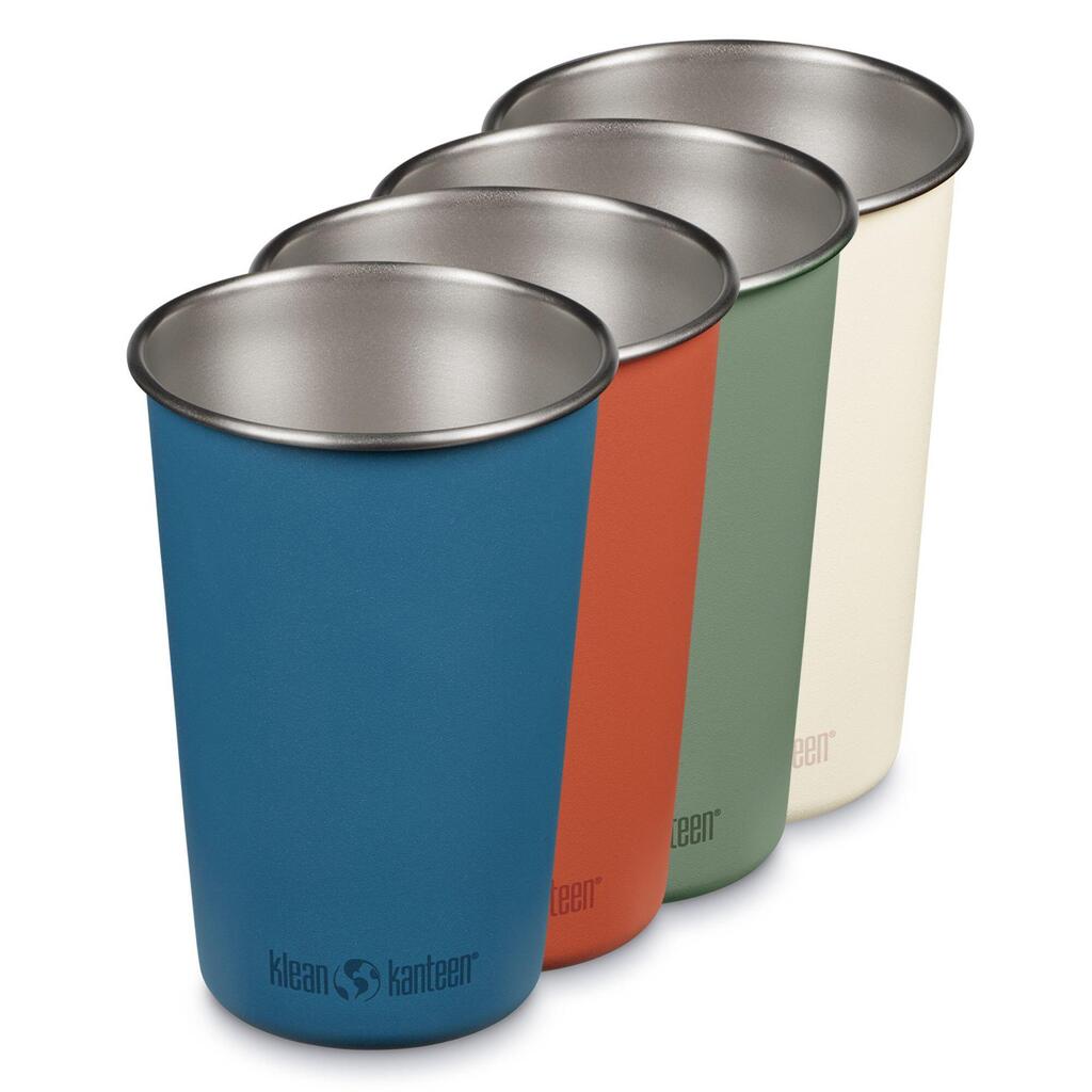 Klean Kanteen Pint Cups 4-Pack 473ml Multi Colour