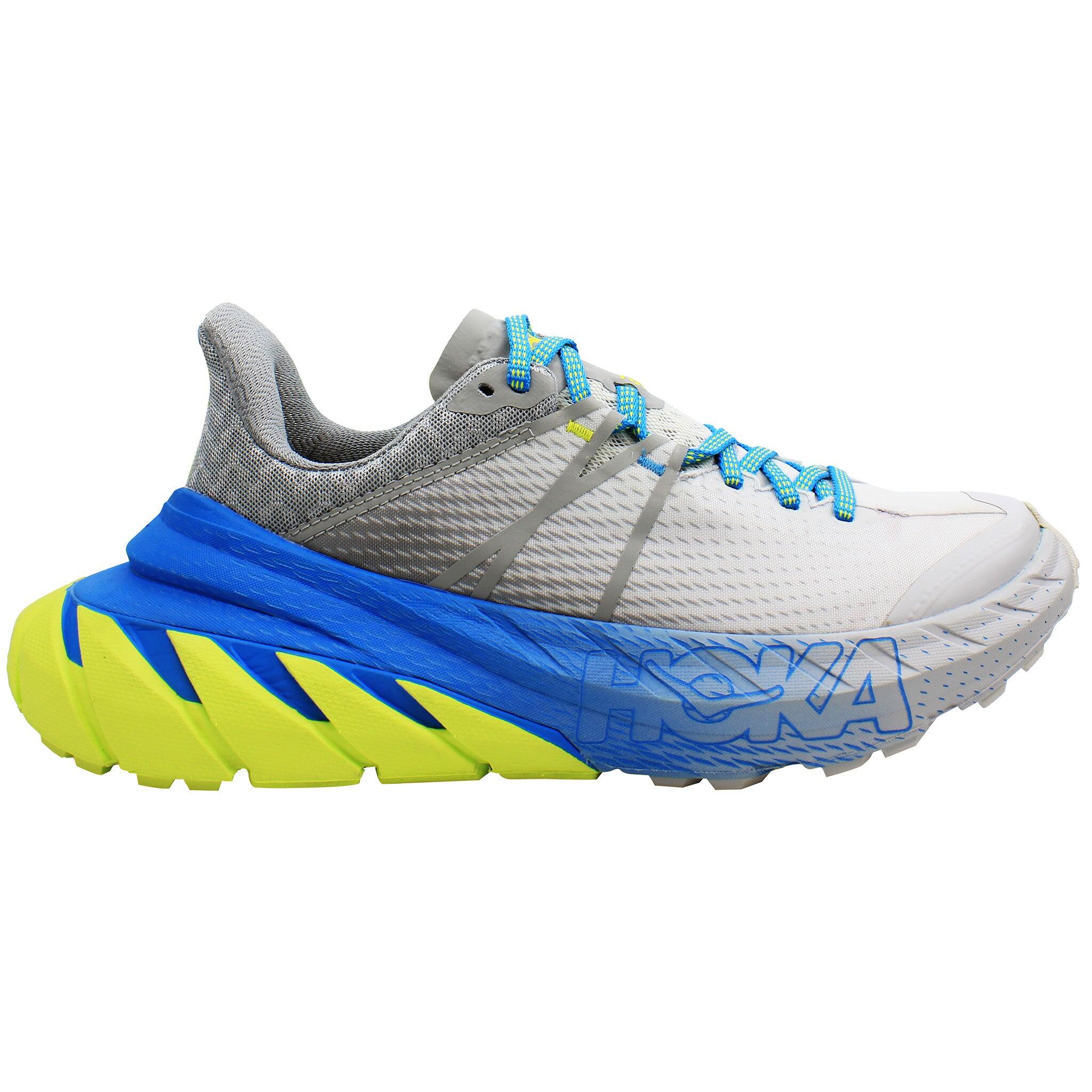 Hoka One Tennine Unisex Grey Running Shoes 3/5