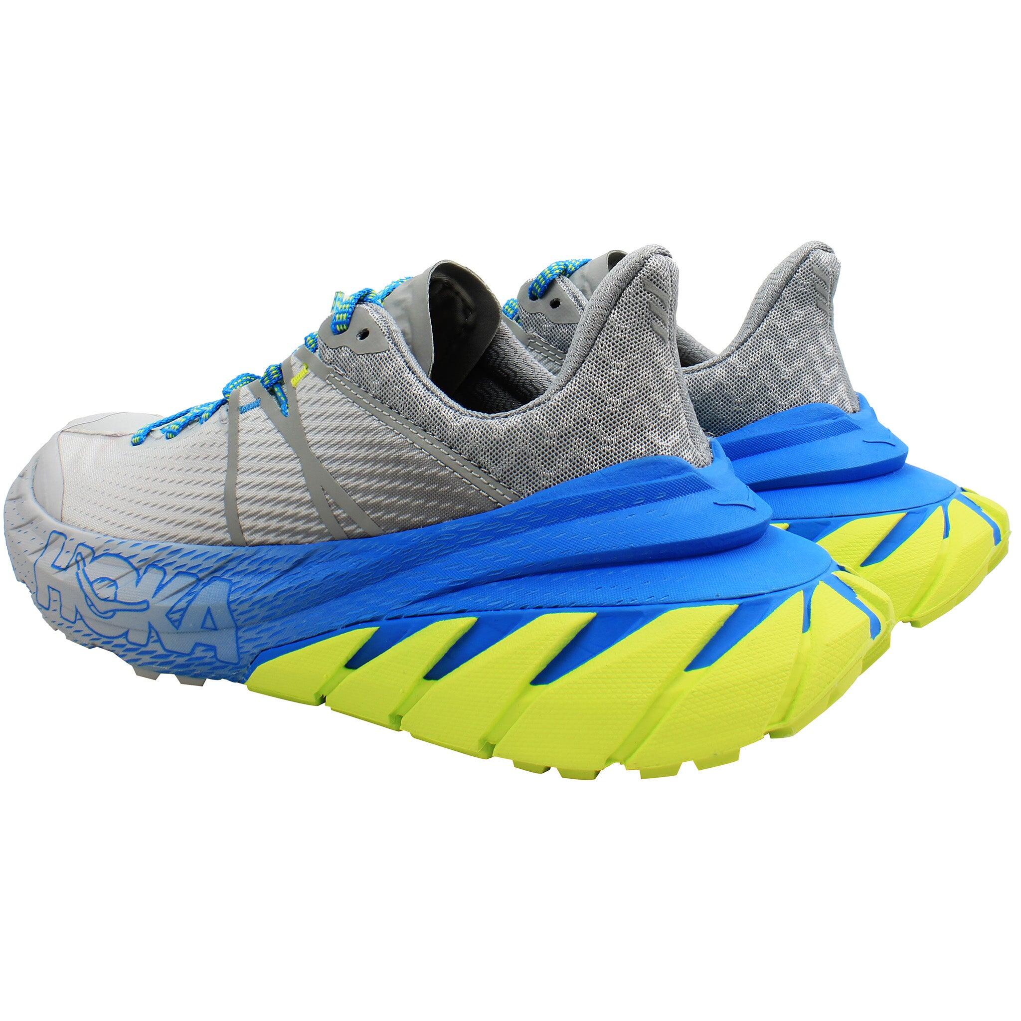 Hoka One Tennine Unisex Grey Running Shoes 2/5