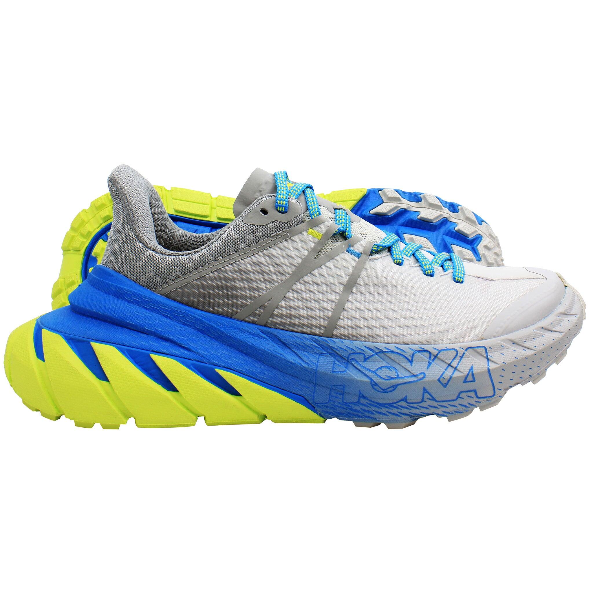 Hoka One Tennine Unisex Grey Running Shoes 1/5