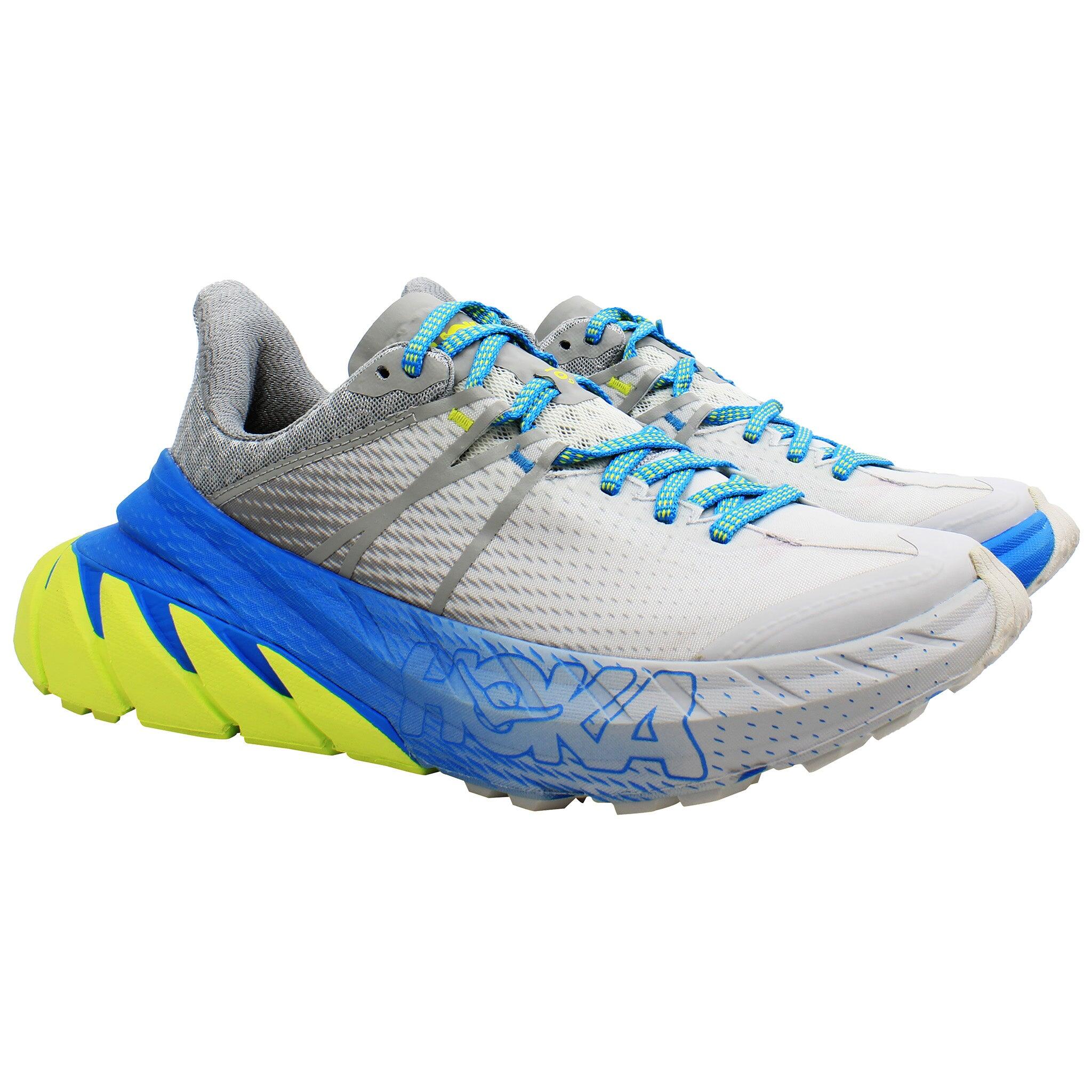 Hoka One Tennine Unisex Grey Running Shoes 4/5