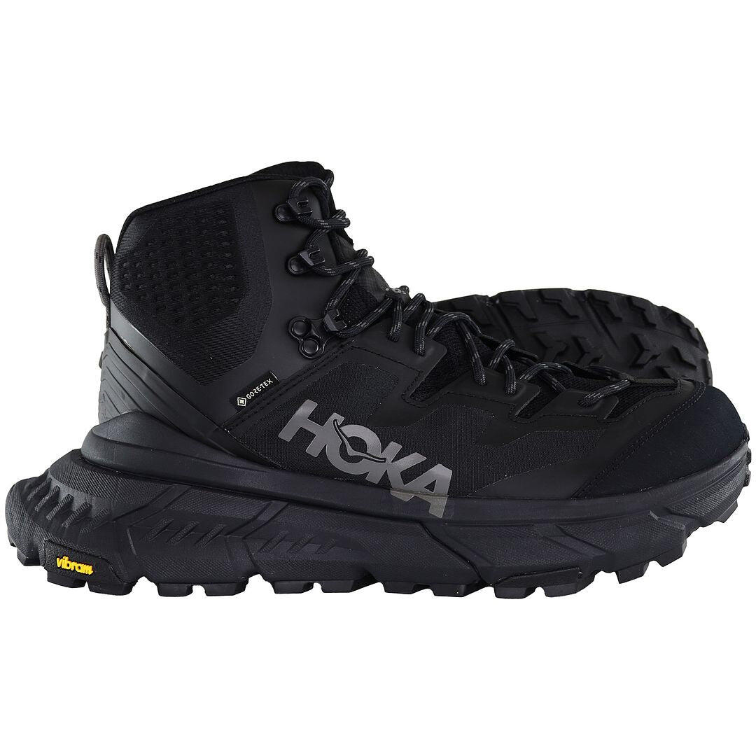 Hoka Tennike Hike Gore-Tex Mens Black Boots 4/5
