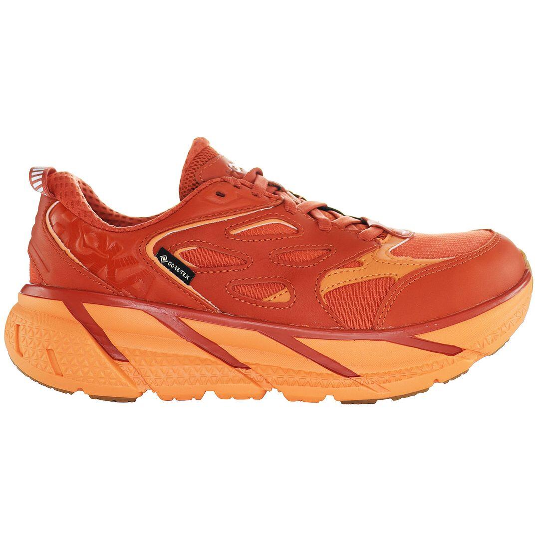 HOKA Hoka Clifton L Gore-Tex Mens Orange Trainers