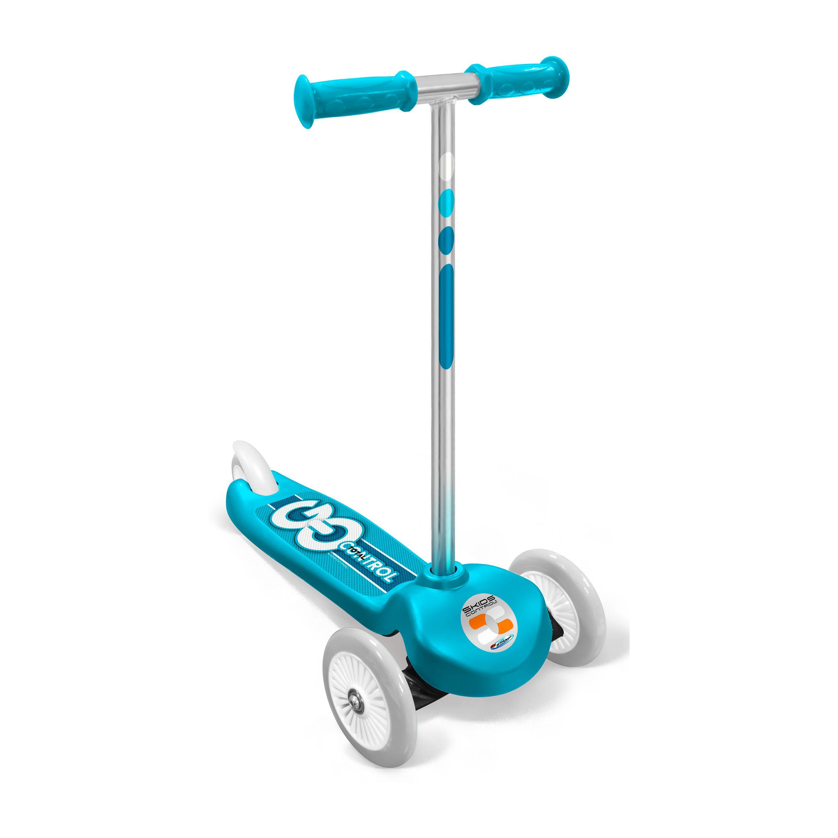 Stamp - Trottinette 3 Roues Enfant Skids Control - Trottinette - Bleu - No Size - Decathlon