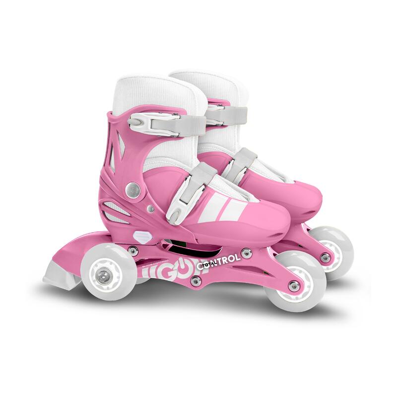 Role reglabile 2 in 1 pentru copii, Homio, marimea 27-30, Skids Control
