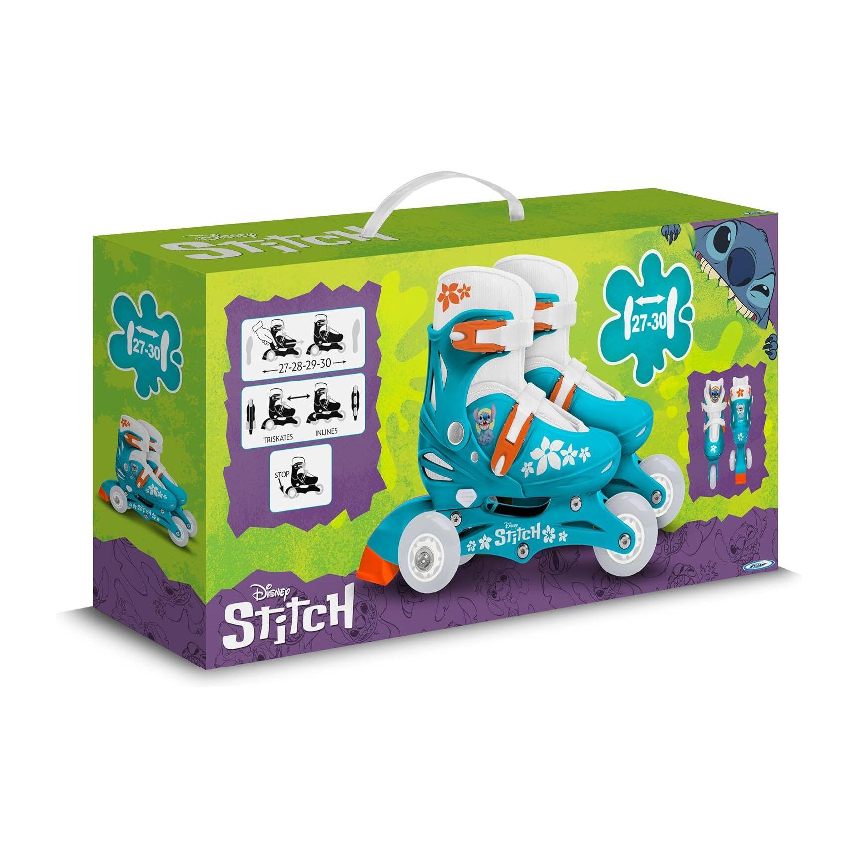 Roller Enfant Disney Stitch Taille 27-30 4/6