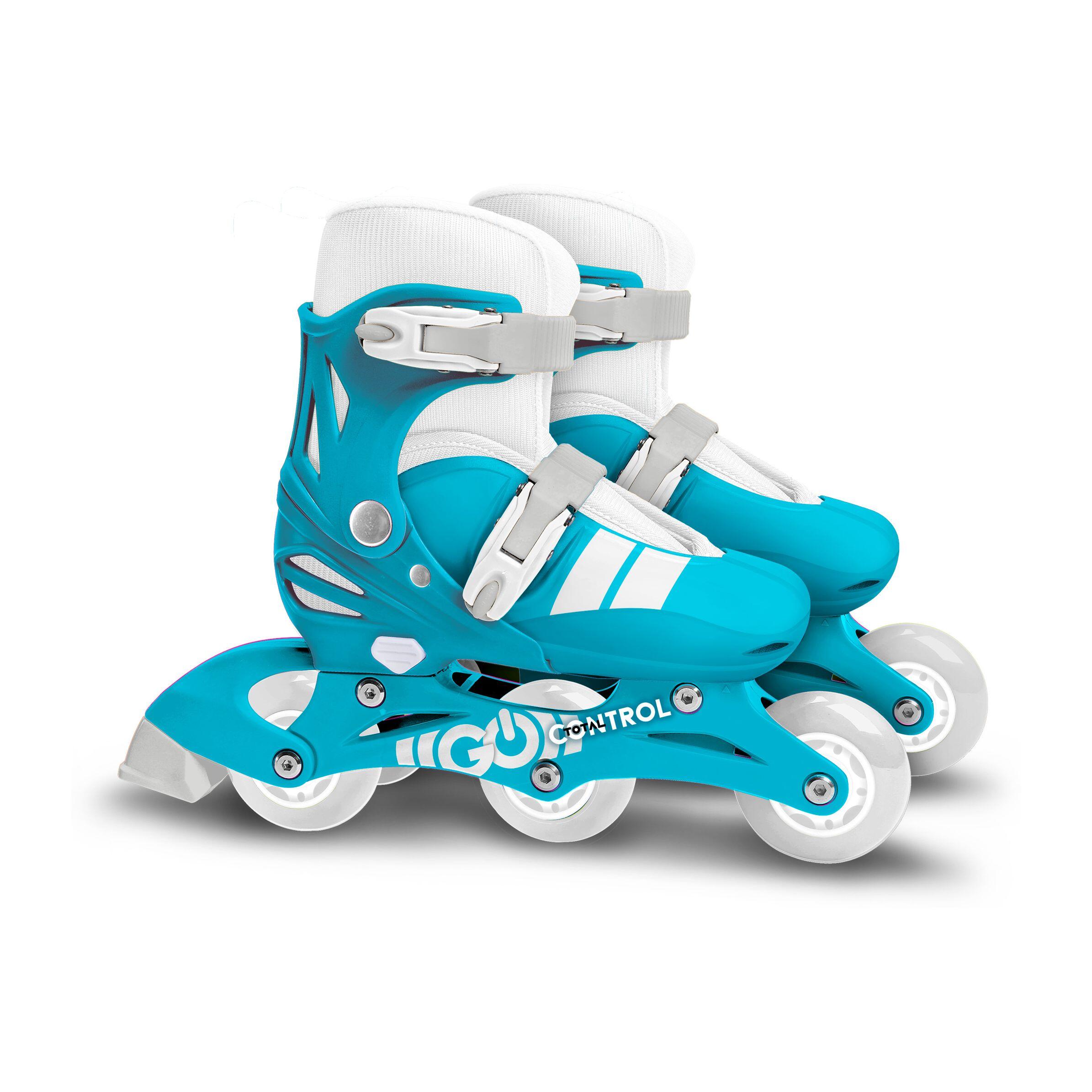 Stamp - Roller Enfant Skids Control Taille 27-30 - Patins À Roulettes - Bleu - 27/30 - Decathlon