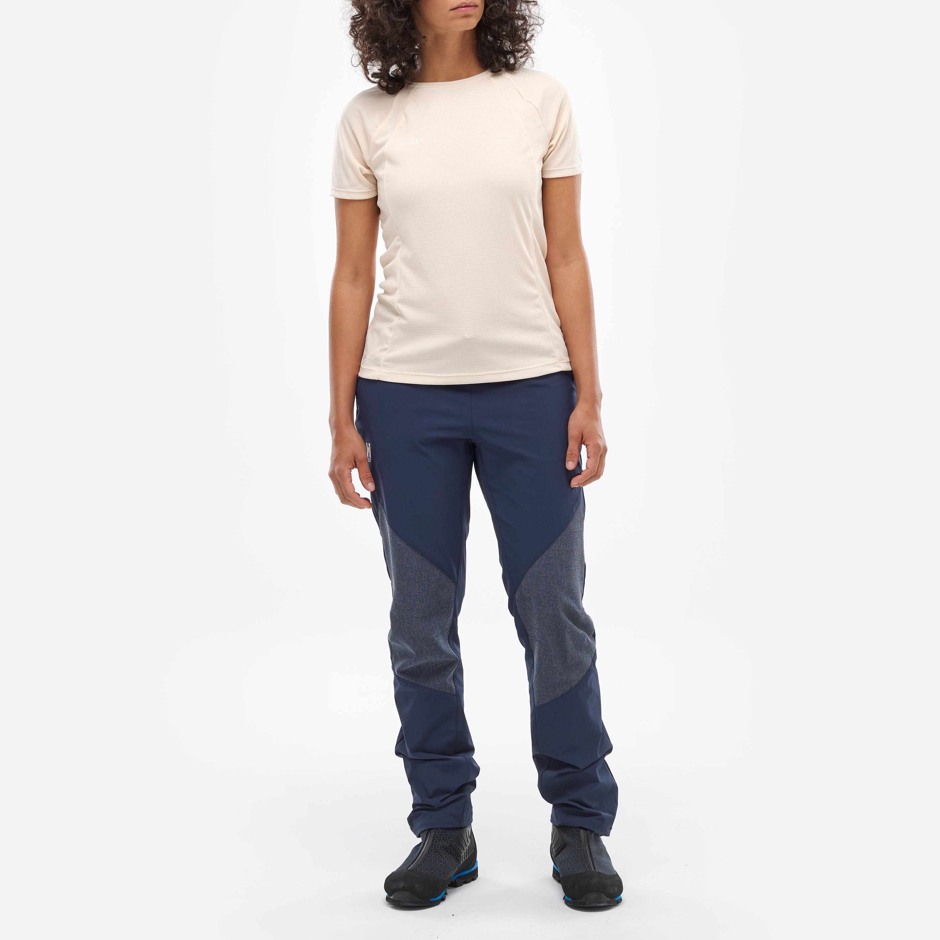 Camiseta feminina Millet Fusion vanilla 2/5