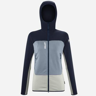 Fleecejas bergbeklimmen voor dames fusion grid