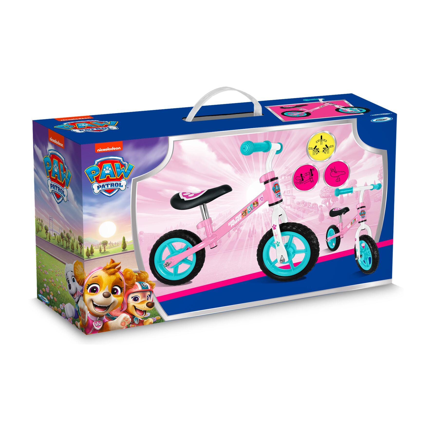 Bici senza pedali 10" Paw Patrol 2-4 anni Rosso 3/3