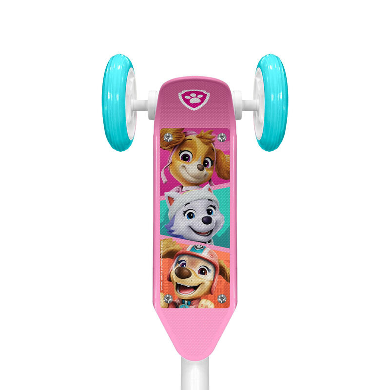 Trotineta pentru fetite, 3 roti, multicolor, 2-5 ani, max 20 kg, Paw Patrol