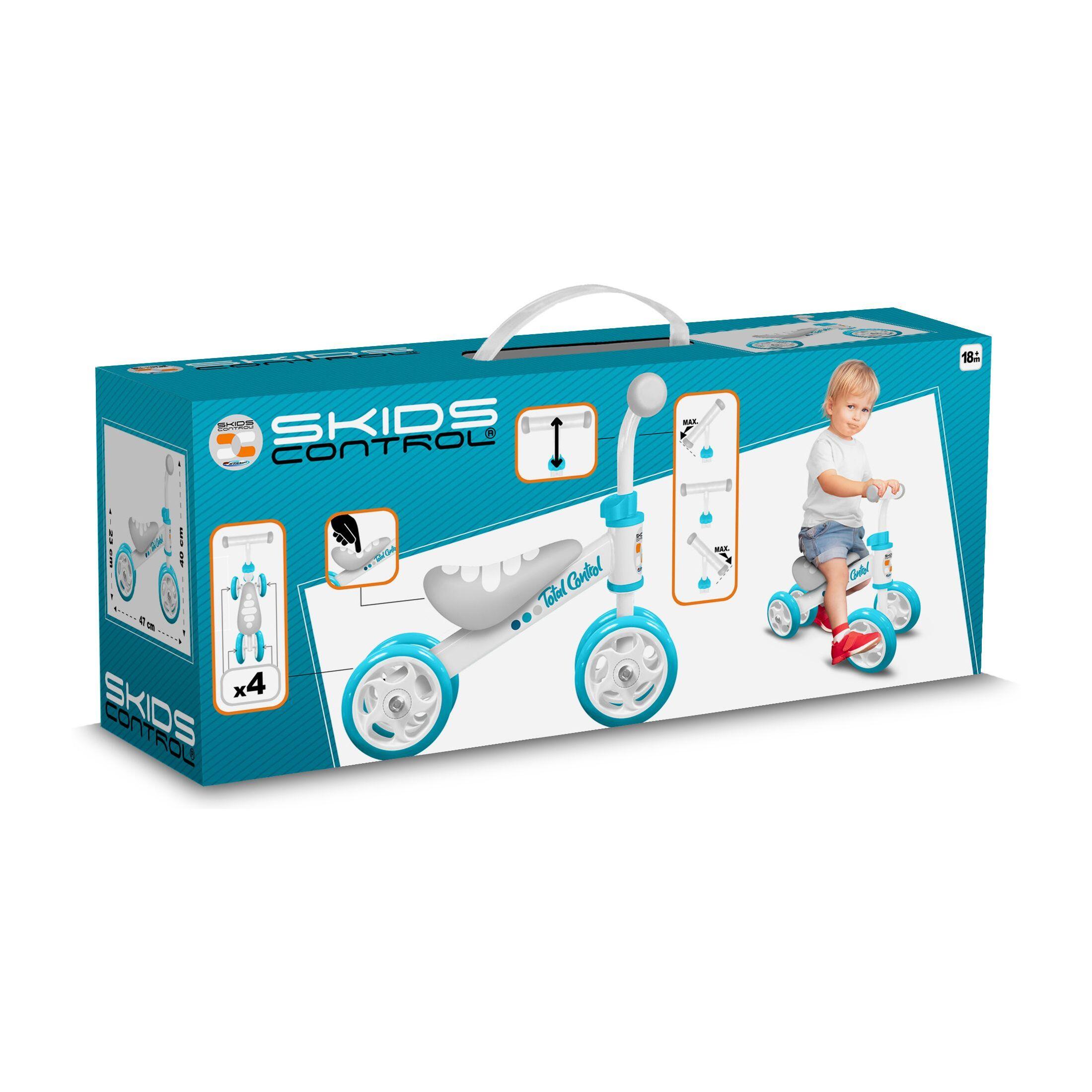 Bicicletta di Equilibrio per Bambino 4 Ruote 1+ Anni Skids Control 4/4