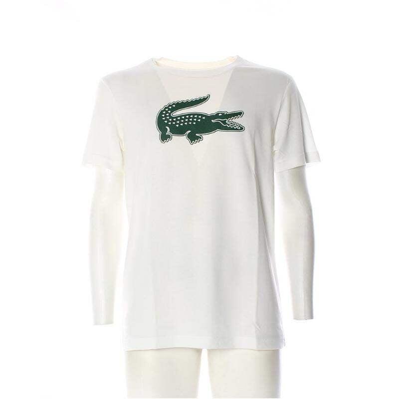 Camiseta Lacoste Sport blanca 2/5