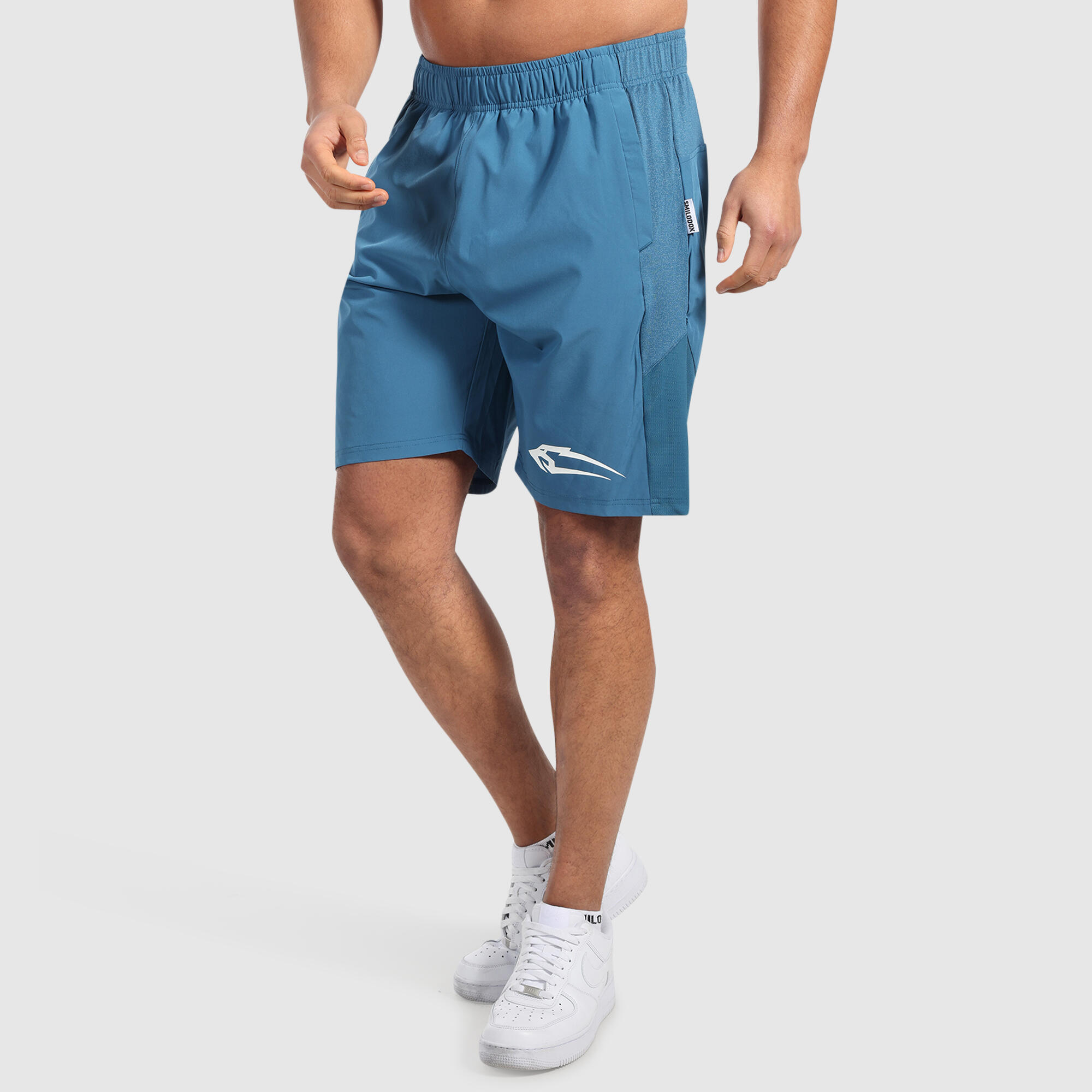 Herren Shorts Powerfit Triple Blau 2/6