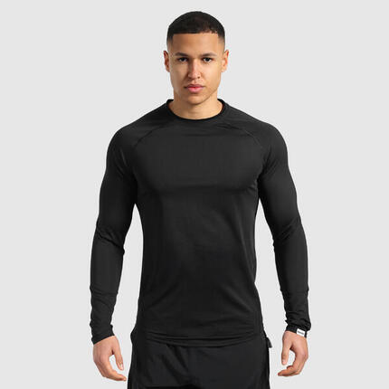Herren Longsleeve Powerfit Creme